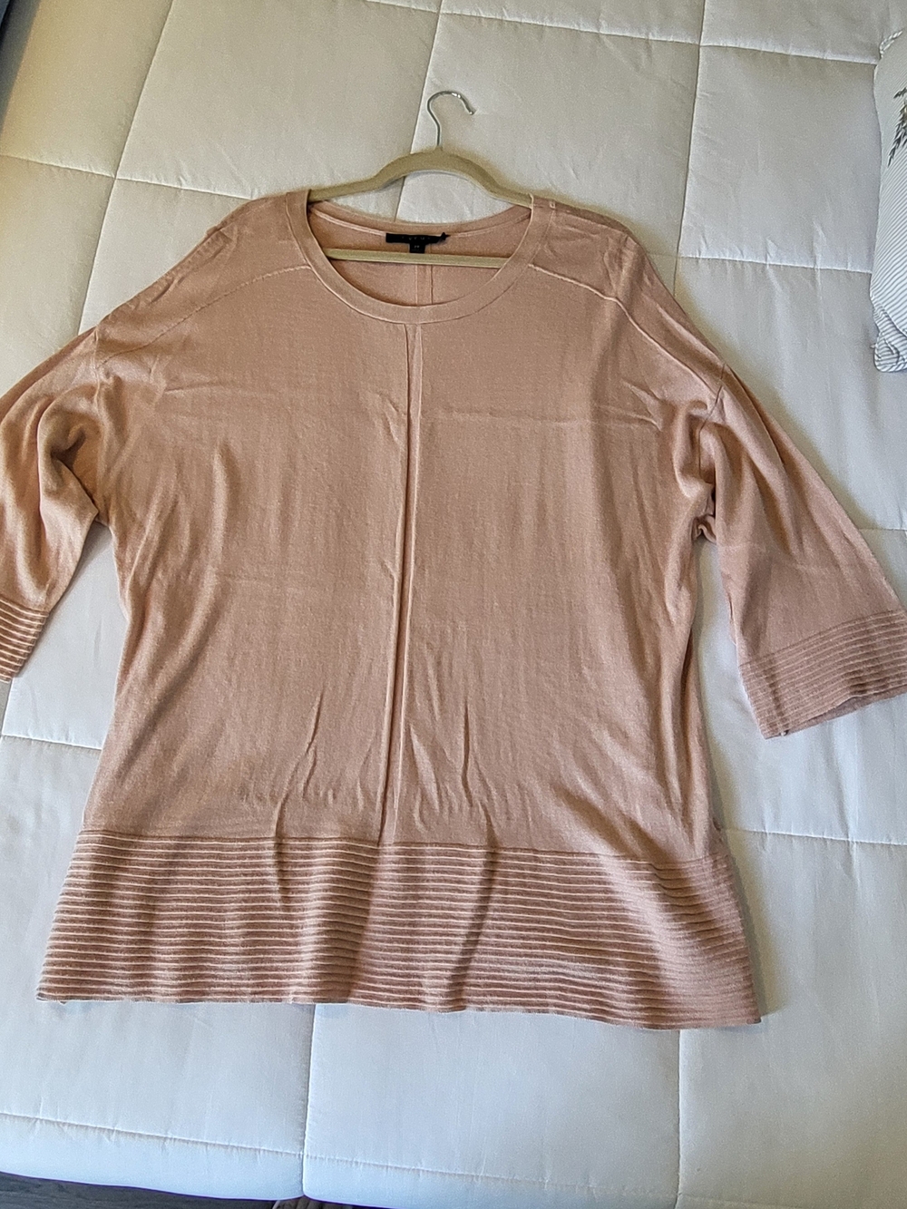 Cyrus Blush Pink Women's Sweater, 2X, Never Worn - Picture 3 of 6